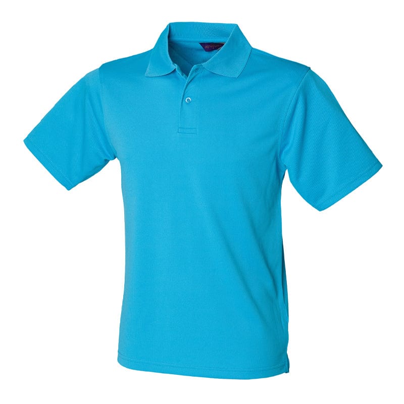henbury men s coolplus polo