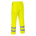hi vis contrast trousers yellow
