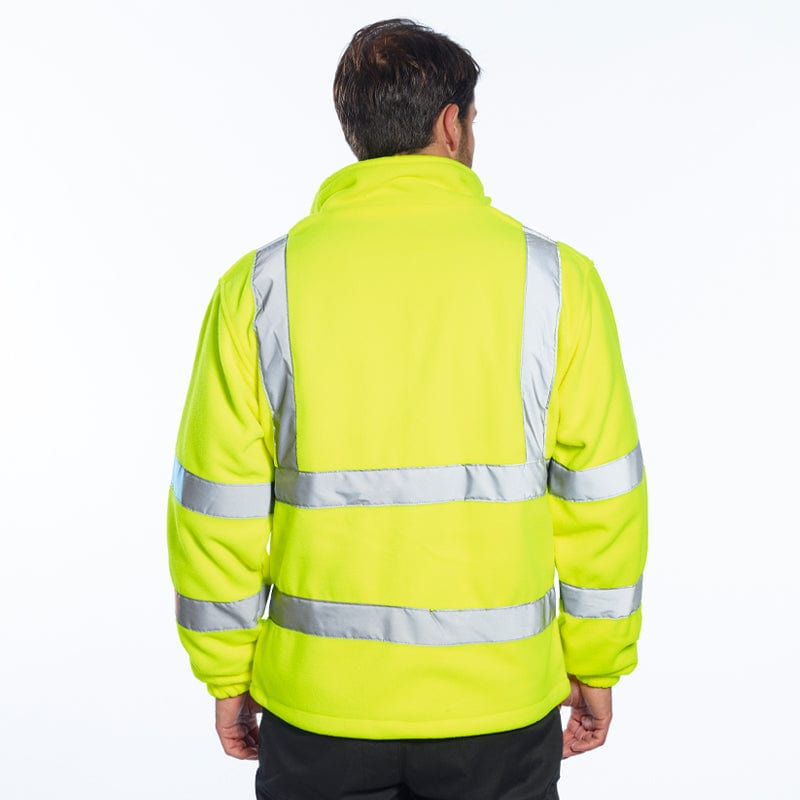 hi vis meshlined fleece f300