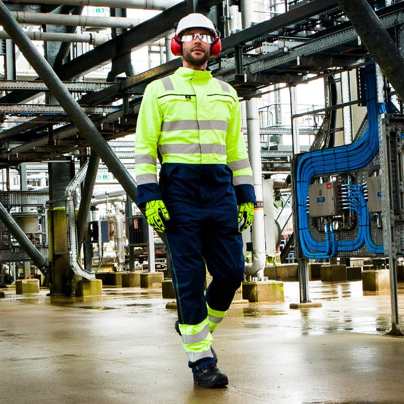 hi vis portwest fr60 coverall