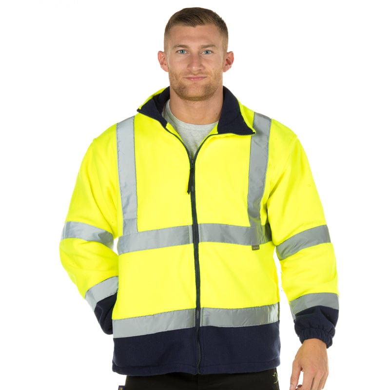 hi vis two tone fleece