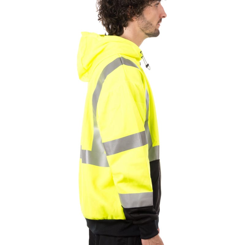 hi vis two tone hoody