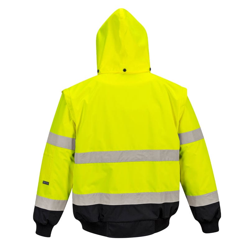 hooded portwest contrast jacket