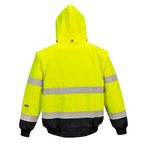hooded portwest contrast jacket