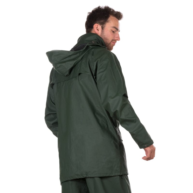 hooded portwest rainjacket s450