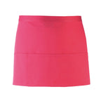 hot pink 3 pocket apron
