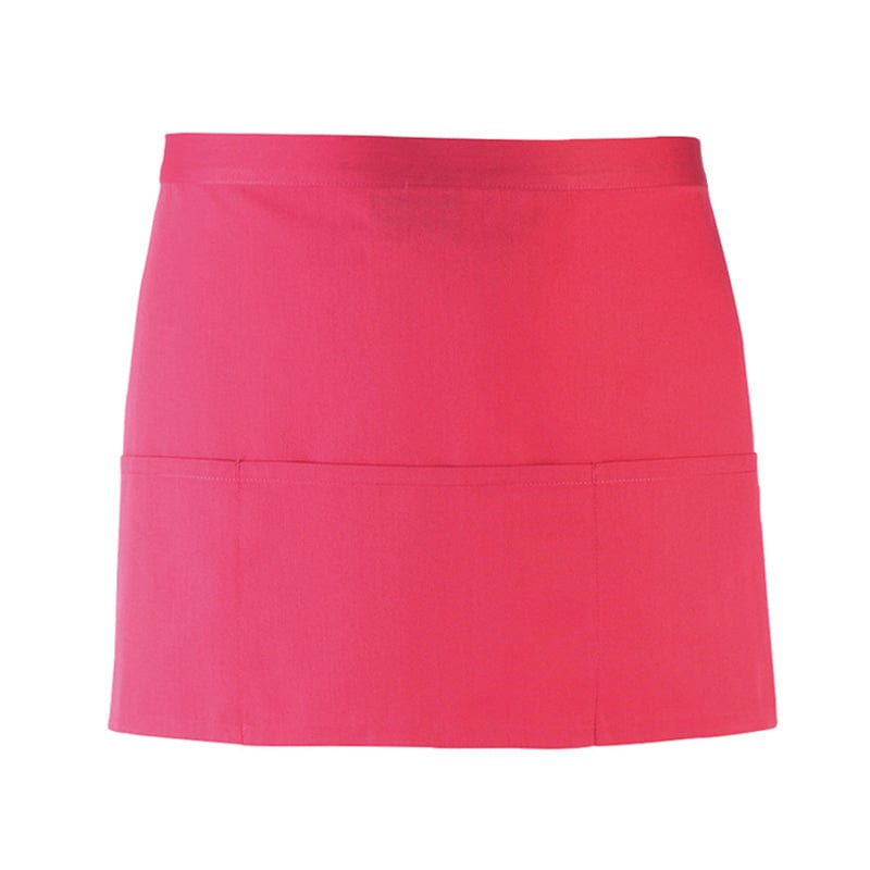 hot pink 3 pocket apron