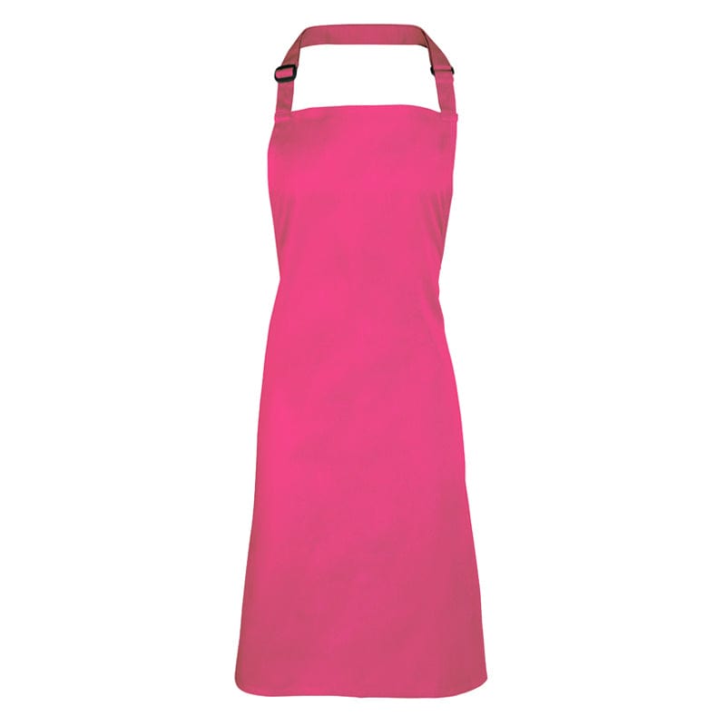 hot pink bib apron pr150