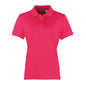 hot pink sports fit polo