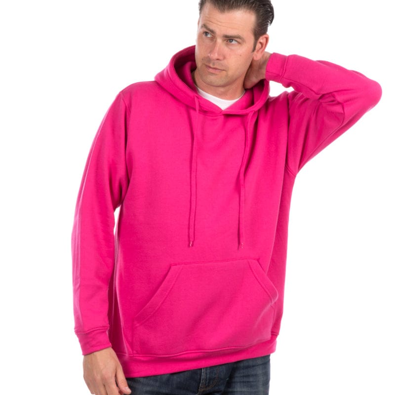 hot pink uneek hooded sweatshirt