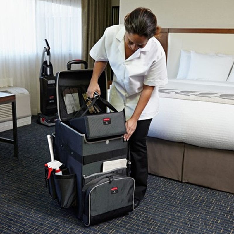 hotel cleaning trolley