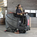 indoor scrubber dryer cleaning machine