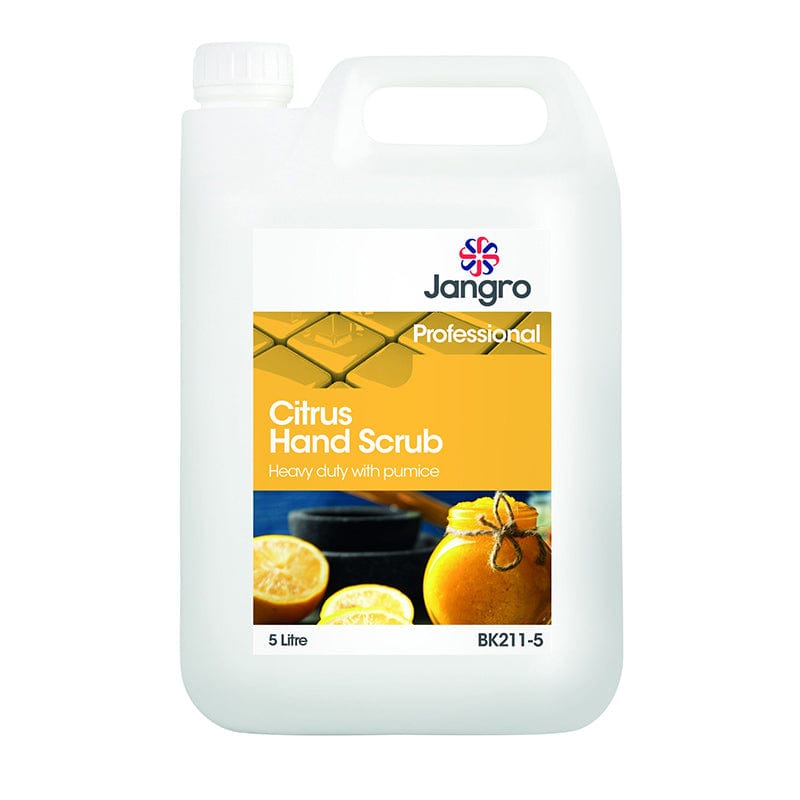 jangro citrus hand scrub 5l