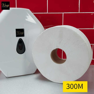 Jangro Jumbo Toilet Roll 300m