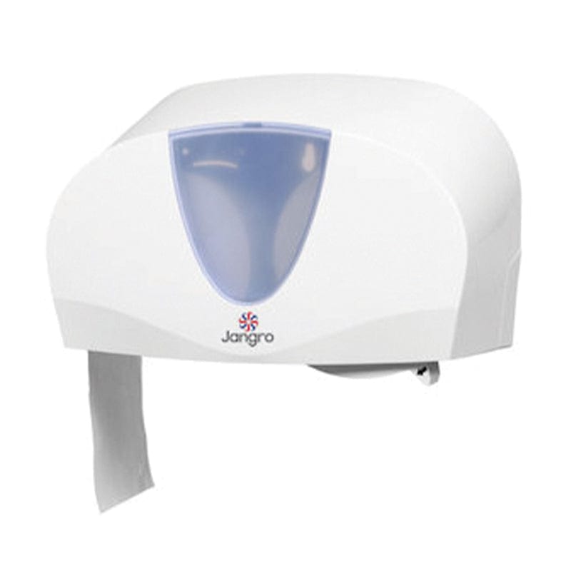 jangro micro mini   twin toilet roll dispenser