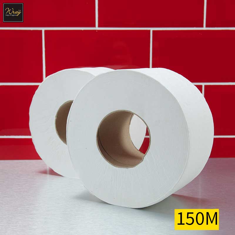 jangro mini jumbo toilet roll 150m