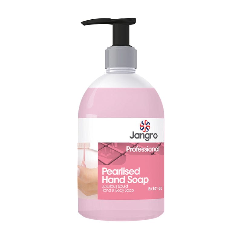 jangro pearlised hand soap 6 x 500ml