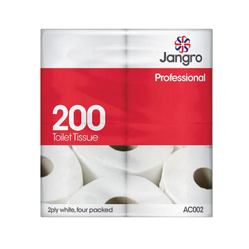 Jangro Toilet Roll Twin 200 sheet
