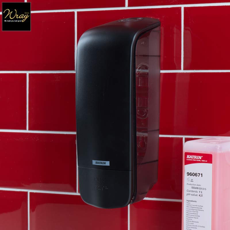 katrin inclusive 1000ml soap dispenser black 92209