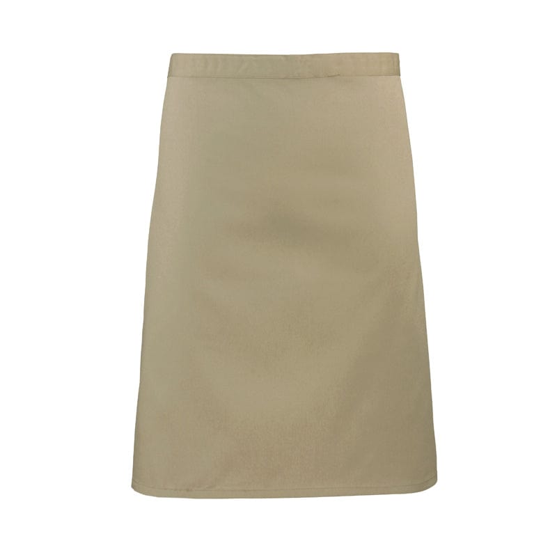 khaki premier half apron