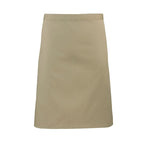 khaki premier half apron