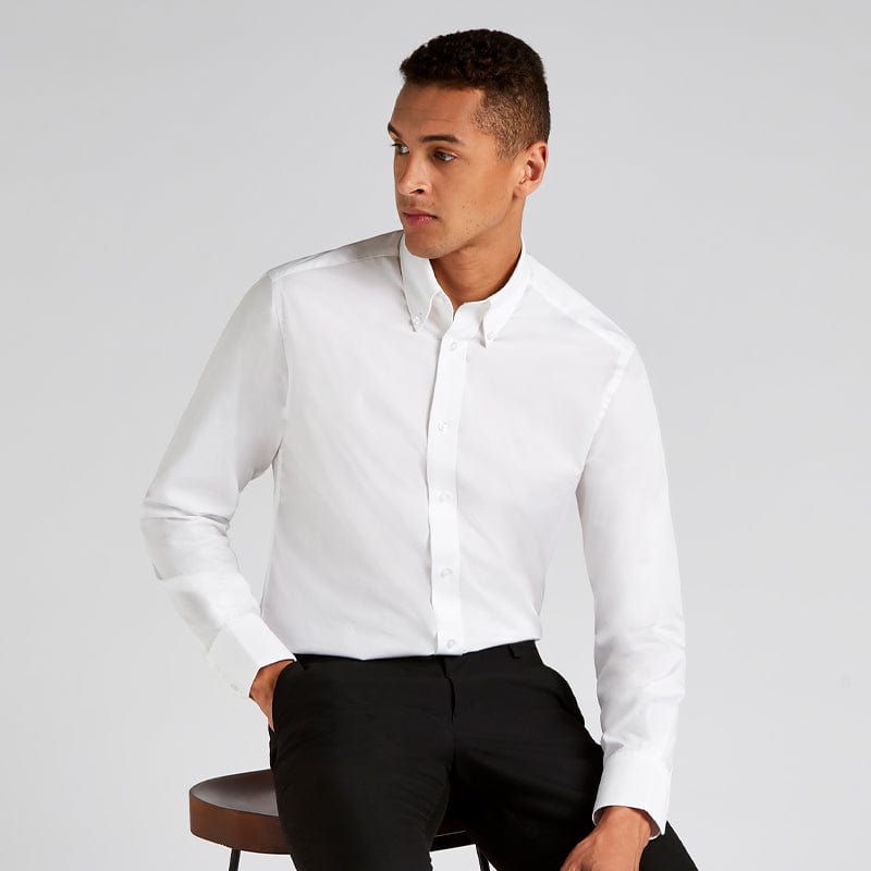 kustom kit city business shirt kk386