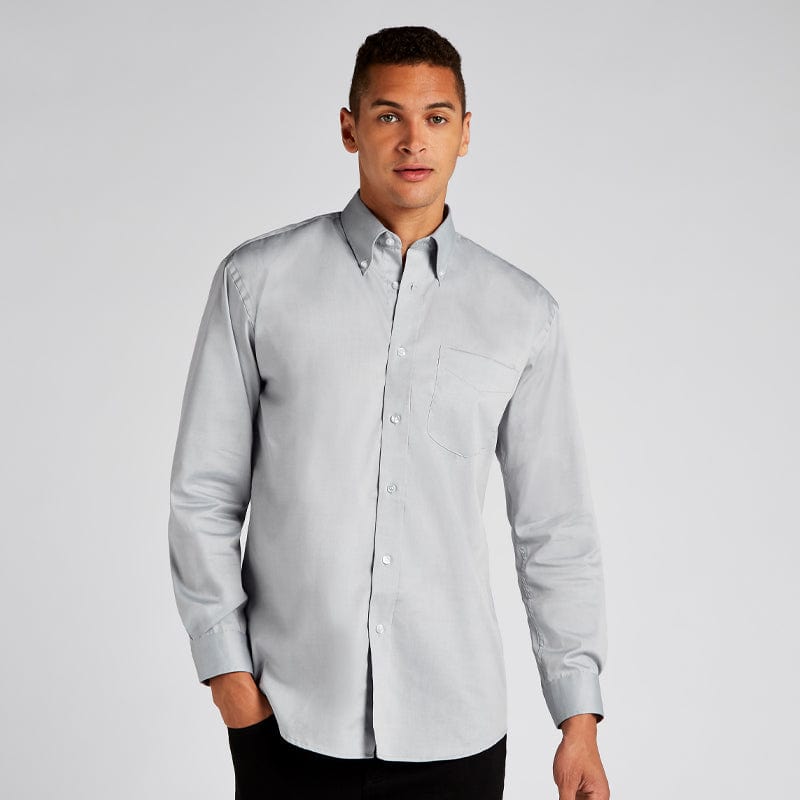 kustom kit corporate oxford shirt kk105