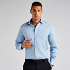 kustom kit tailored fit business shirt