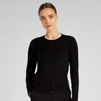 kustom kit women s arundel crew neck cardigan