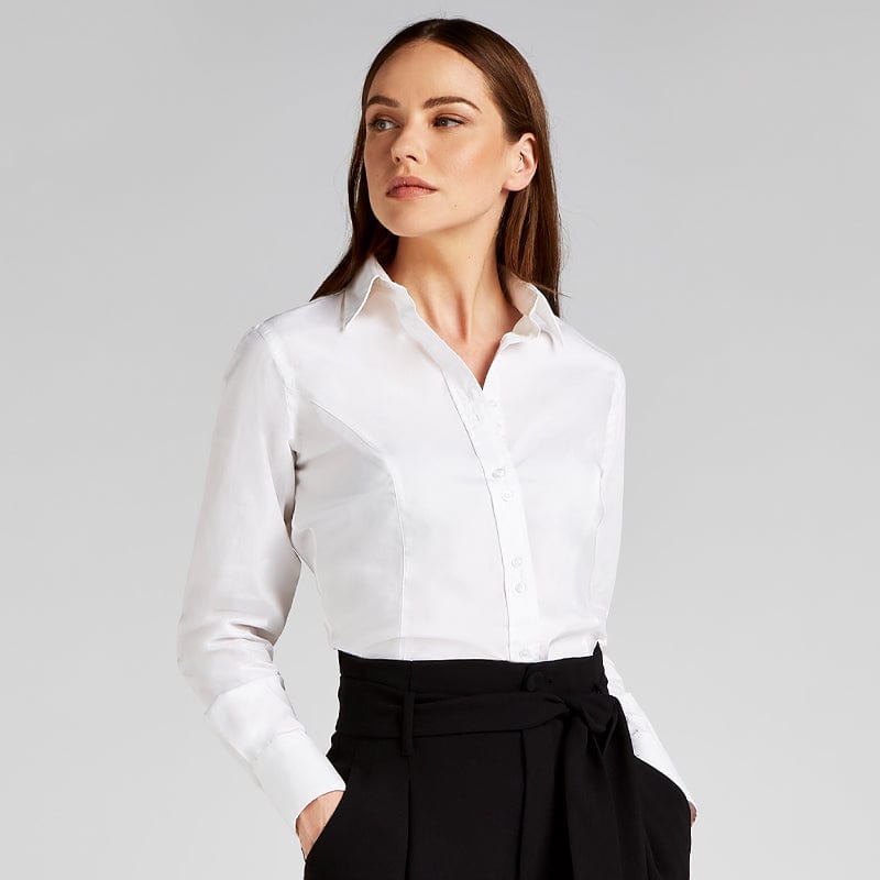kustom kit women s city business shirt