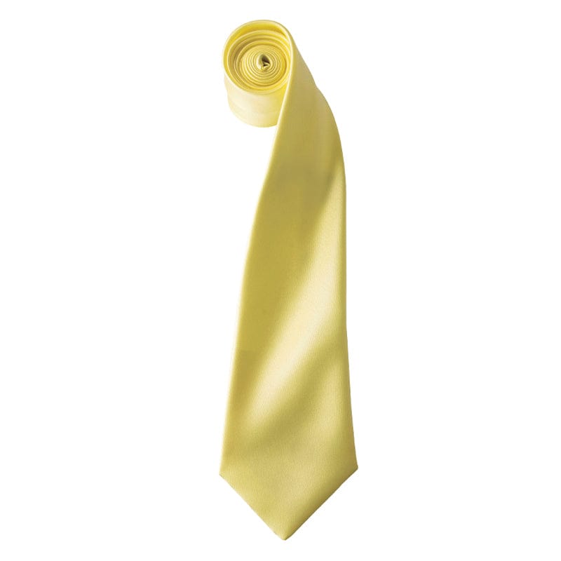 lemon satin tie pr750