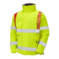leo workwear portmore hi vis bomber jacket