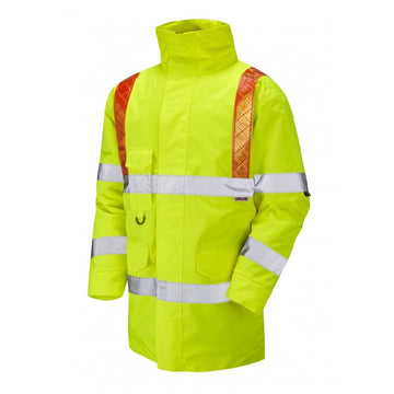 Leo Workwear Putford Hi-Vis Brace Anorak