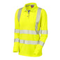 leo workwear women s pollyfield hi vis polo