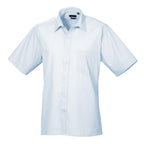 light blue hospitality clothing shirt