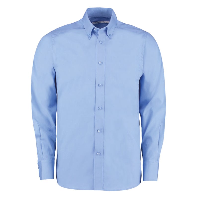 light blue mens city business shirt