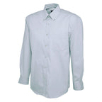 light blue mens long sleeve oxford shirt