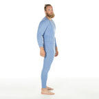lightweight hign thermal efficency long sleeeve top blue