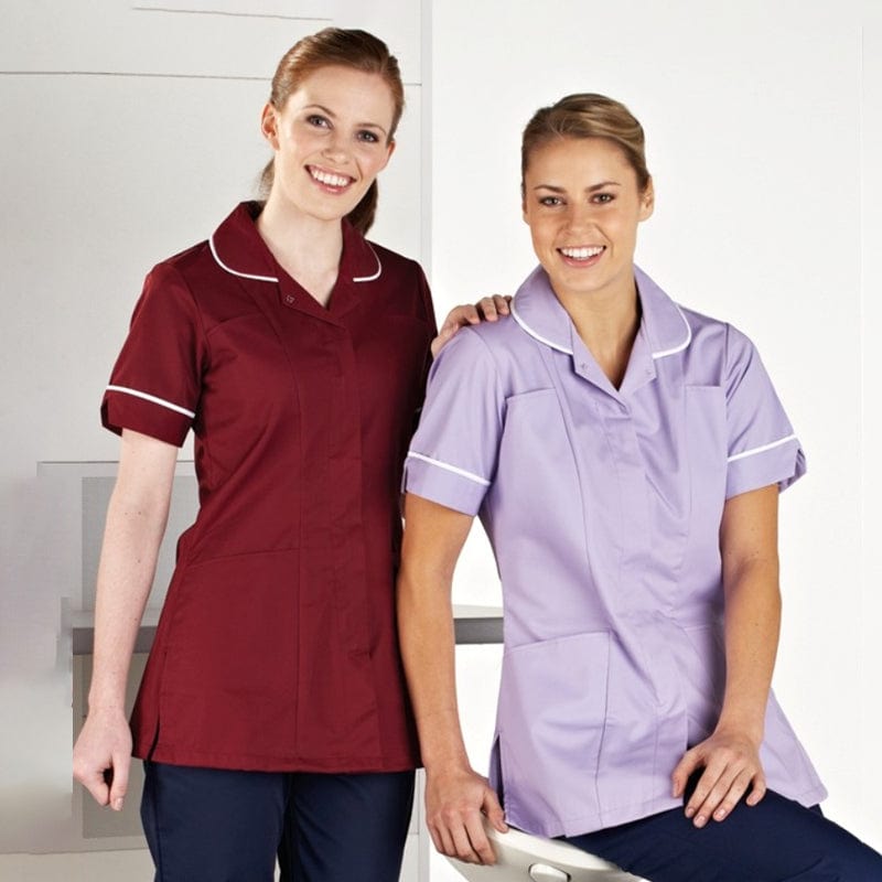 lilac nurses tunic plain r2