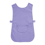 lilac studded pocket tabard