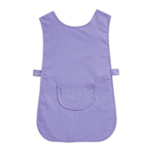 lilac studded pocket tabard