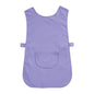 lilac studded pocket tabard