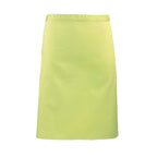 lime bar worker half apron