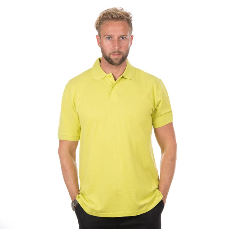 lime classic cotton mens polo shirt