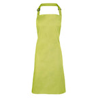 lime green hospitality apron