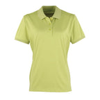 lime pique polo pr616