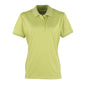 lime pique polo pr616
