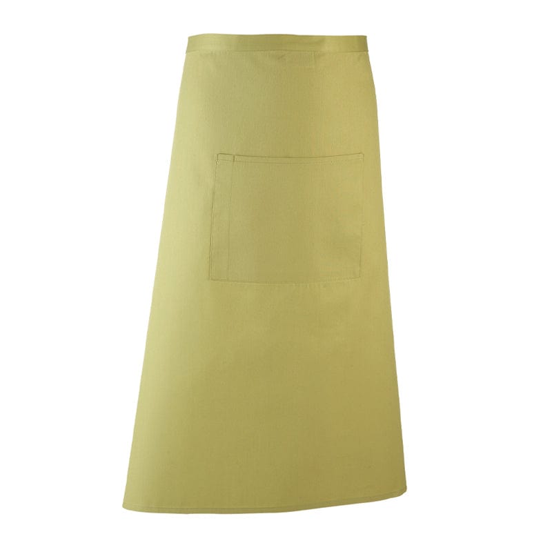 lime restaurant worker apron