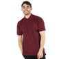 maroon durable crease resistant polo