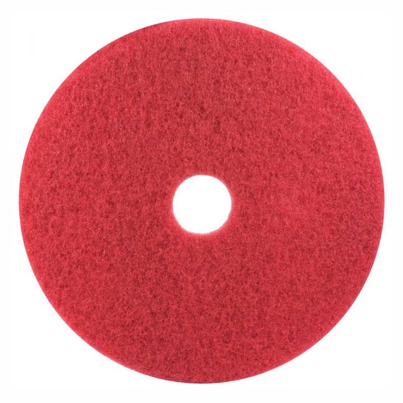 medium red floor pad